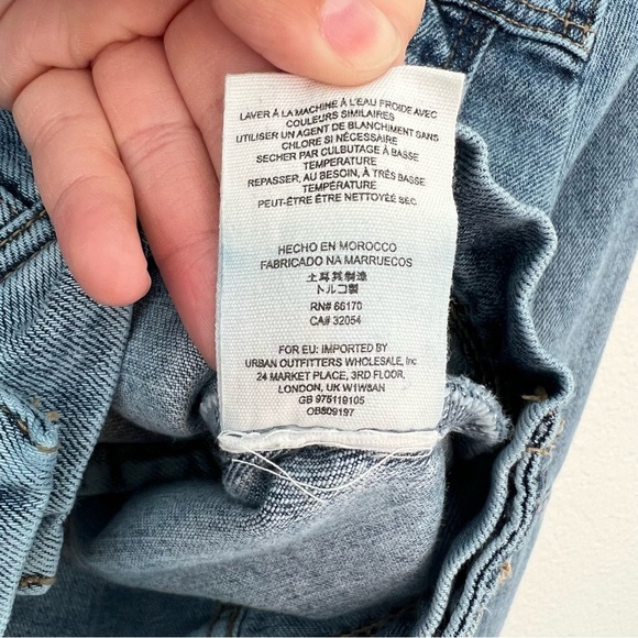 Free People Rumors Denim Jacket small - Picture 9 of 9